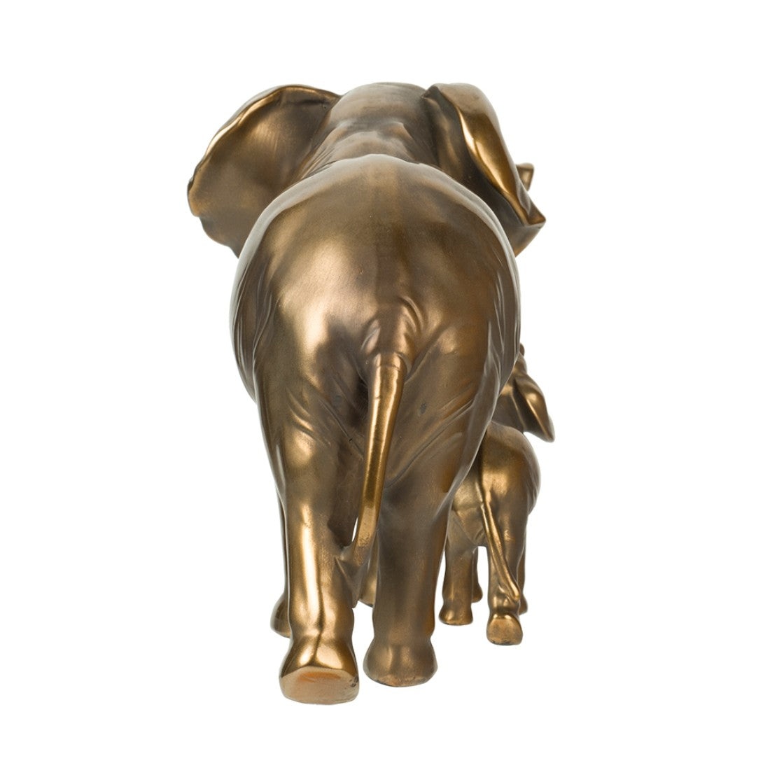 Elephant Mother & Child Statue