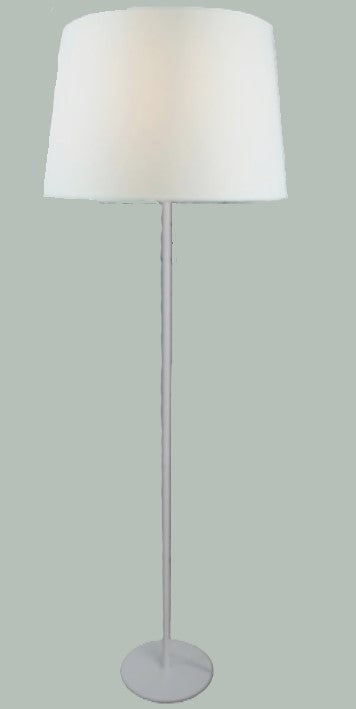 158CM Newport white floor lamp
