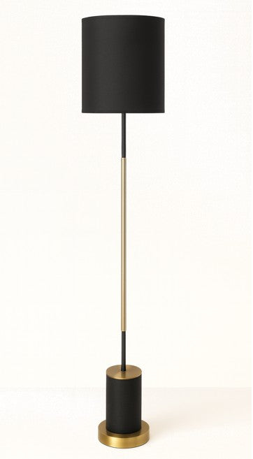 162 Bella Metal Floor Lamp With Drum Shade