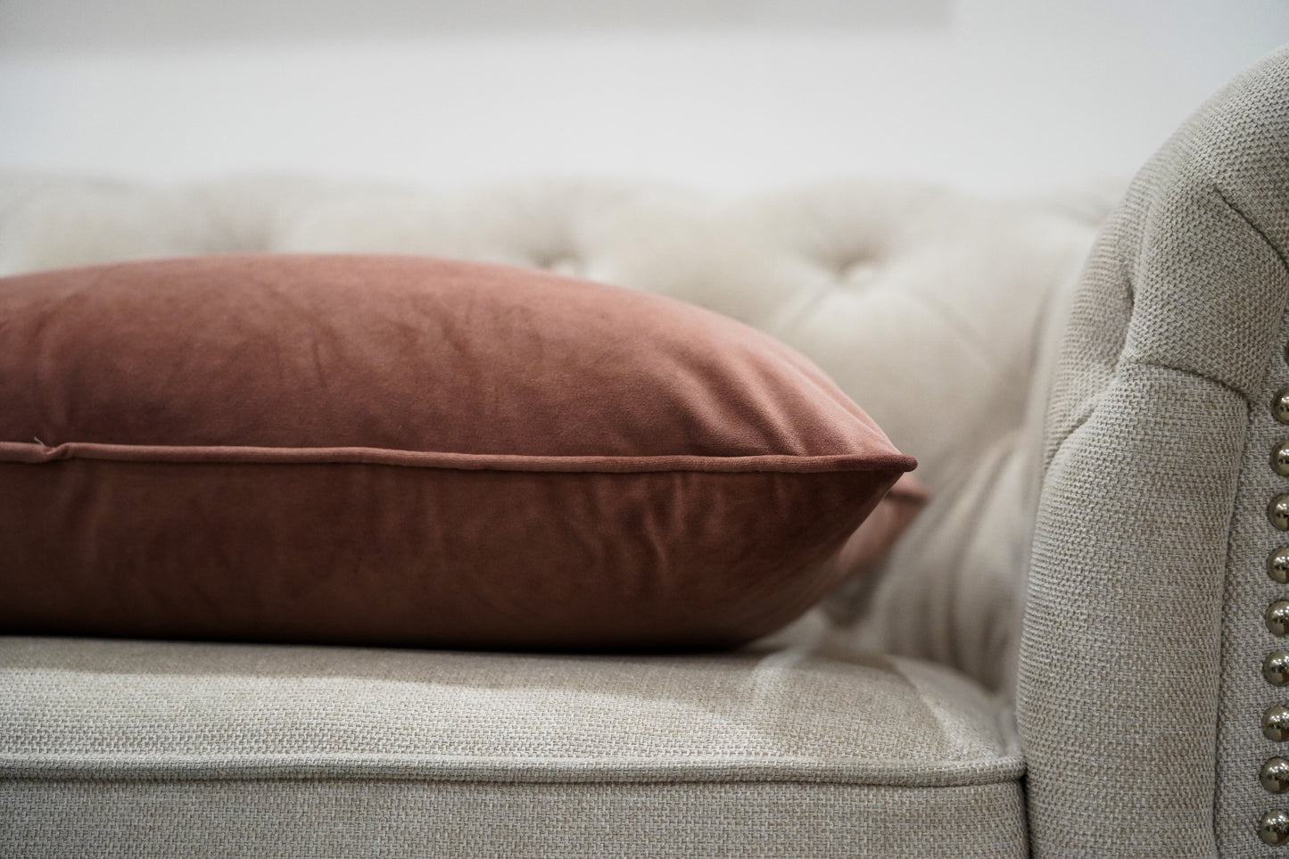 Copper Velvet Cushion