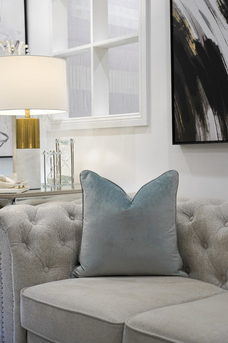 Gainsboro Velvet Cushion