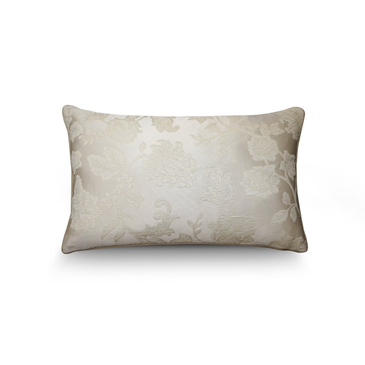 Applique Floral Cushion