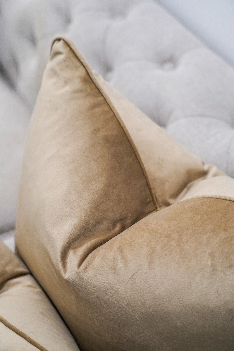 Sandalwood Velvet Cushion