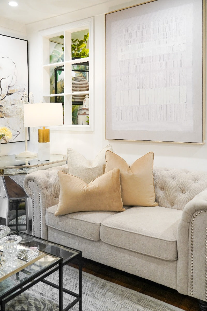 Sandalwood Velvet Cushion