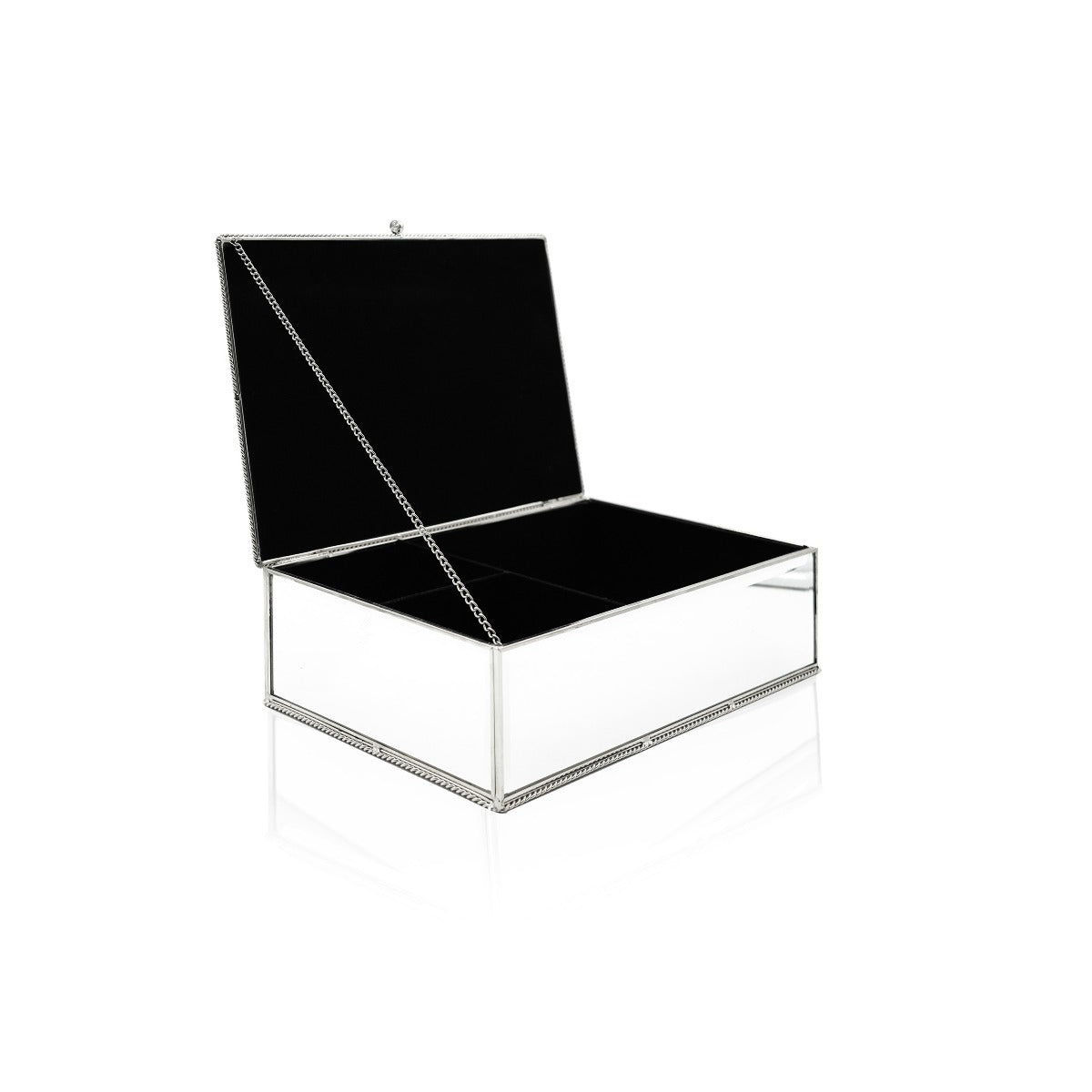 Eris Jewellery Box with Bevelled Mirror Glass