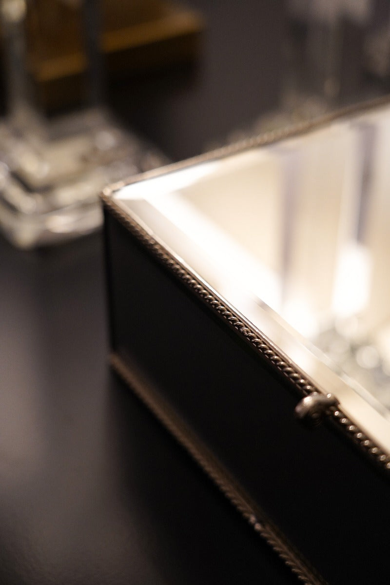 Eris Jewellery Box with Bevelled Mirror Glass