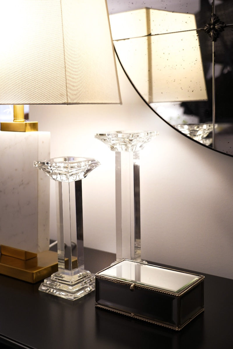 Eris Jewellery Box with Bevelled Mirror Glass