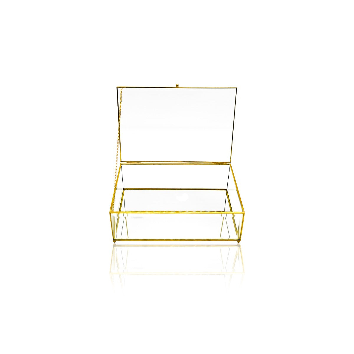 Artemis Jewellery Box with Bevelled Glass