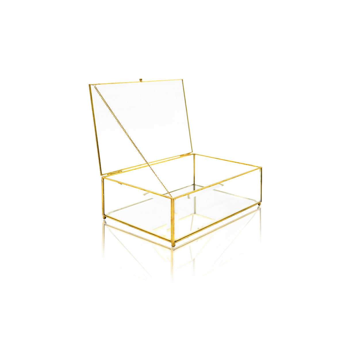 Artemis Jewellery Box with Bevelled Glass