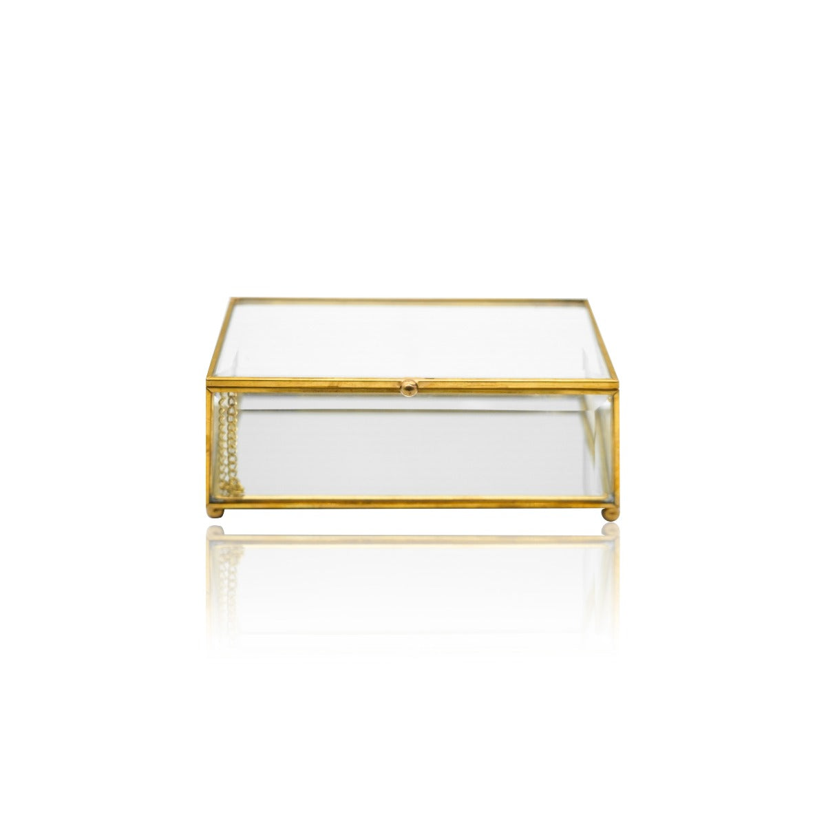 Artemis Jewellery Box with Bevelled Glass