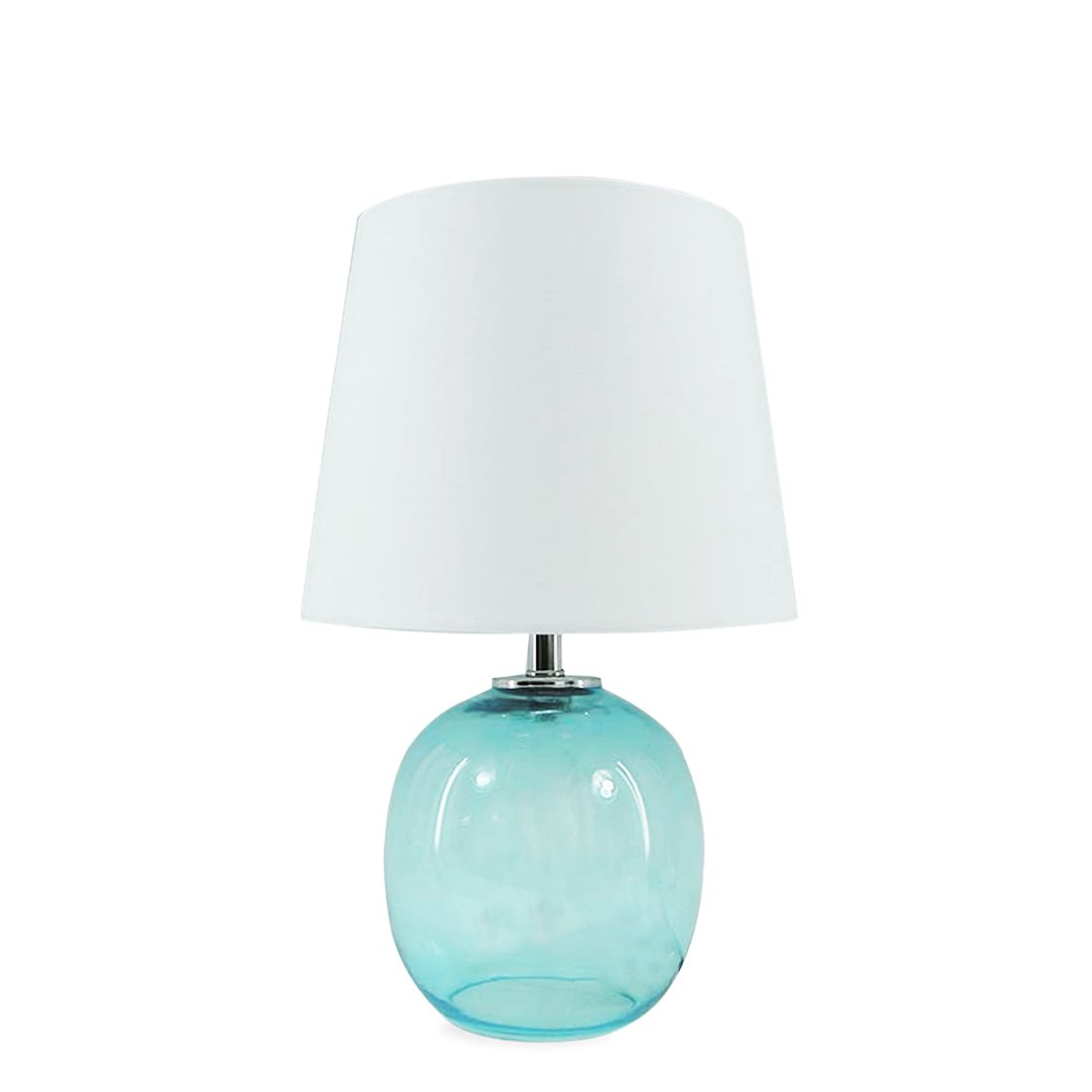 36CM Blue Coastal Glass lamp