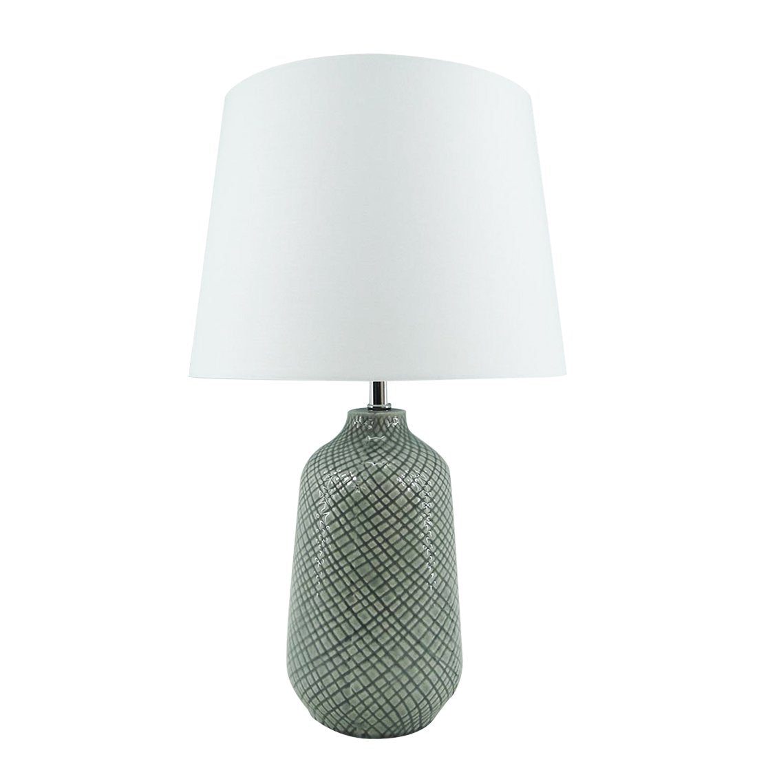 48CM Zen Living Grey Lamp