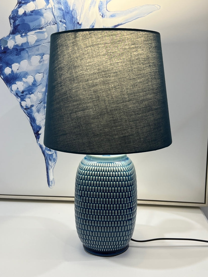 45CM Zen Living Blue Lamp