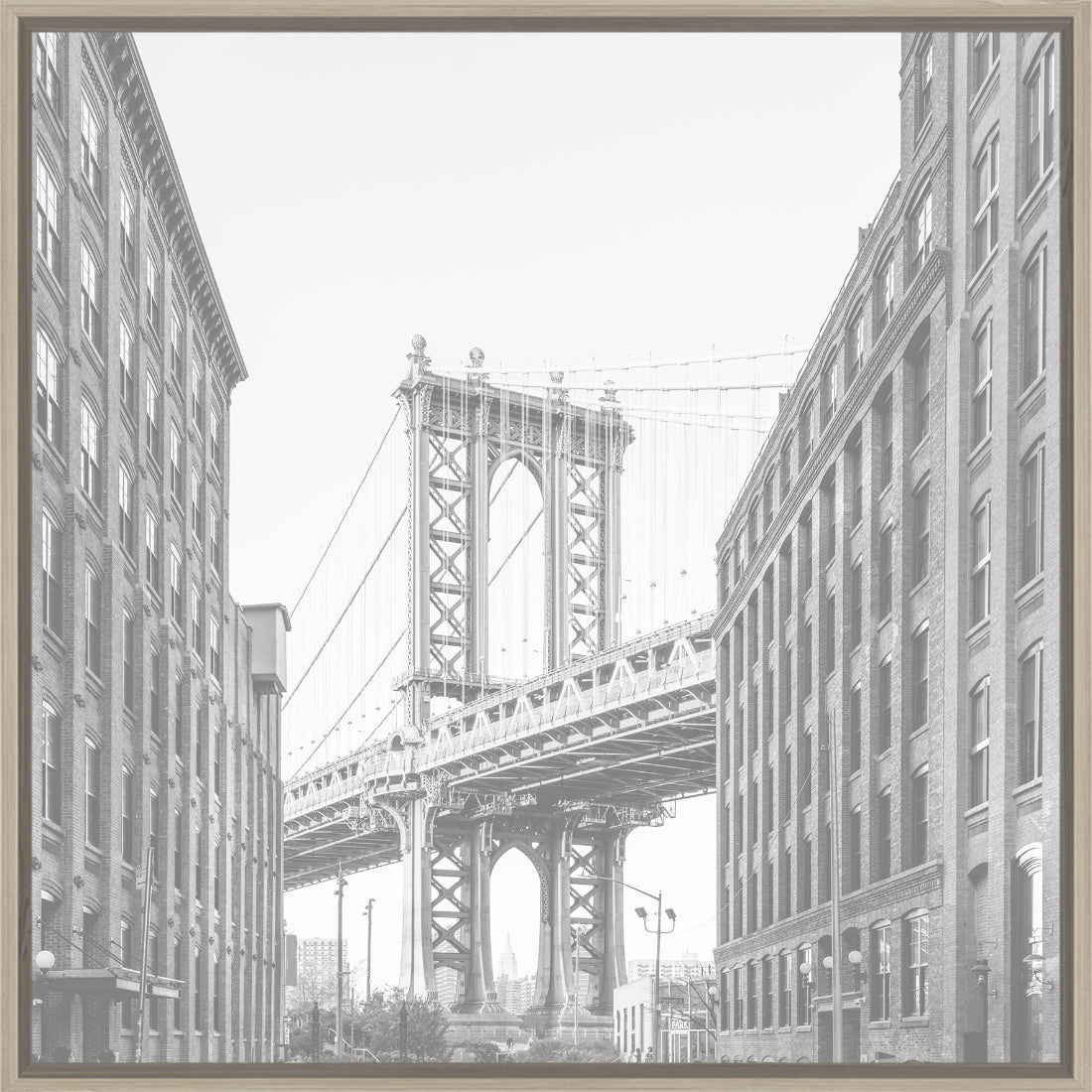 Manhattan Bridge Canvas