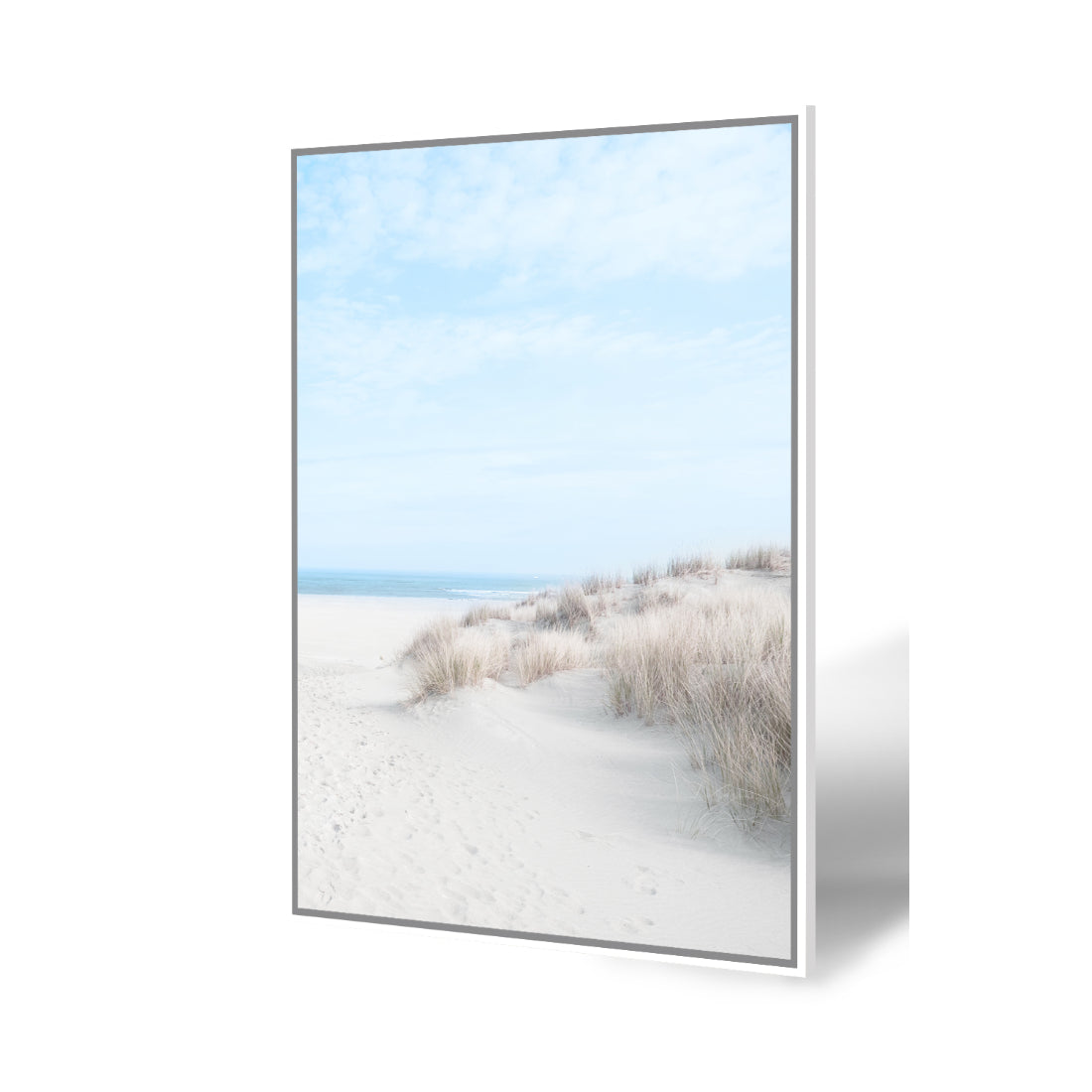 Sandy Beach Variant 2 Framed Canvas