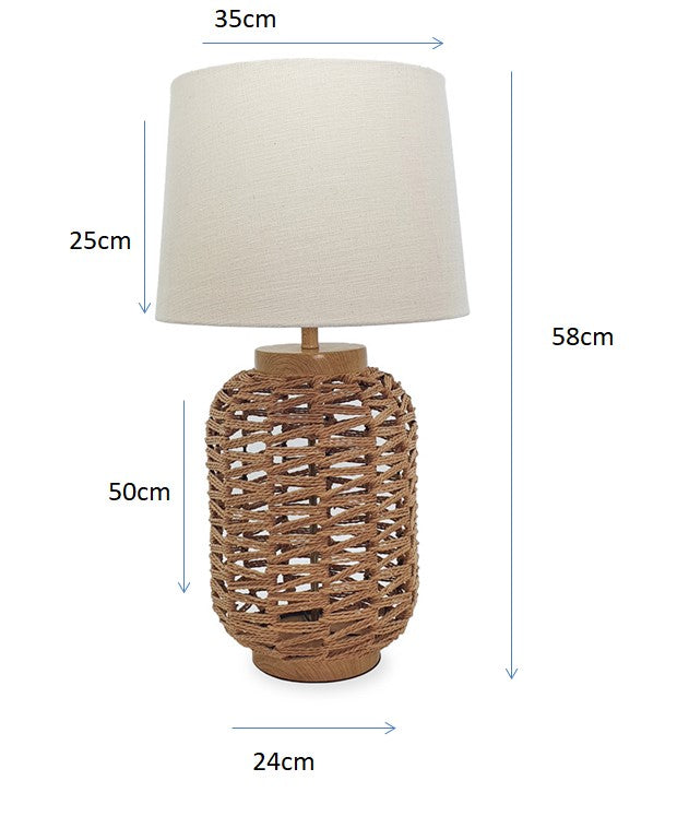 Coastal strings lamp