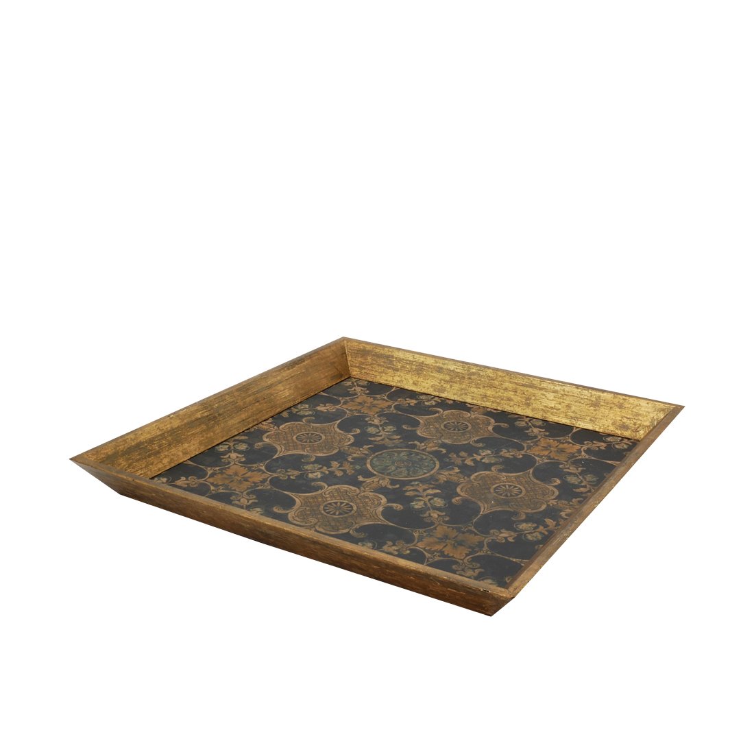 51cm Set of 2 Vintage Square Tray