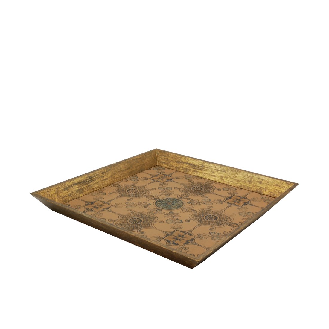 51cm Set of 2 Vintage Square Tray