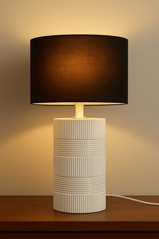 H55cm Norman Lamp ShadeBlack