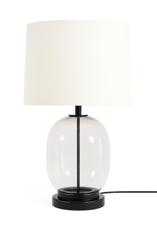H55cm SohoGlassLamp WhiteShade