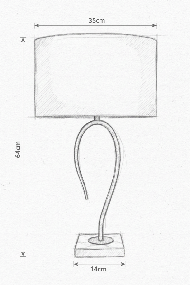 53cm Art Gallery Front Desk Lamp