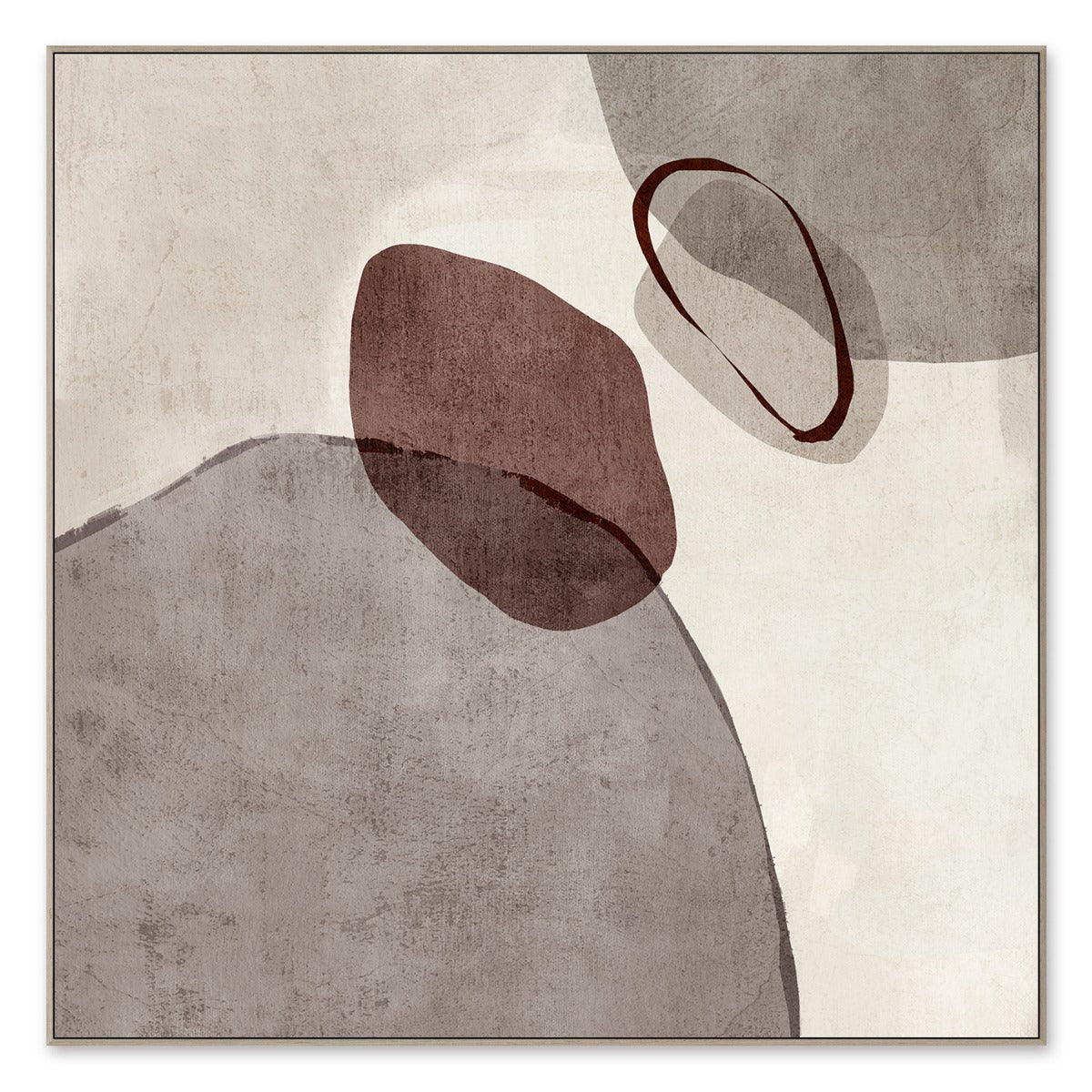 102x102CM Framed Canvas