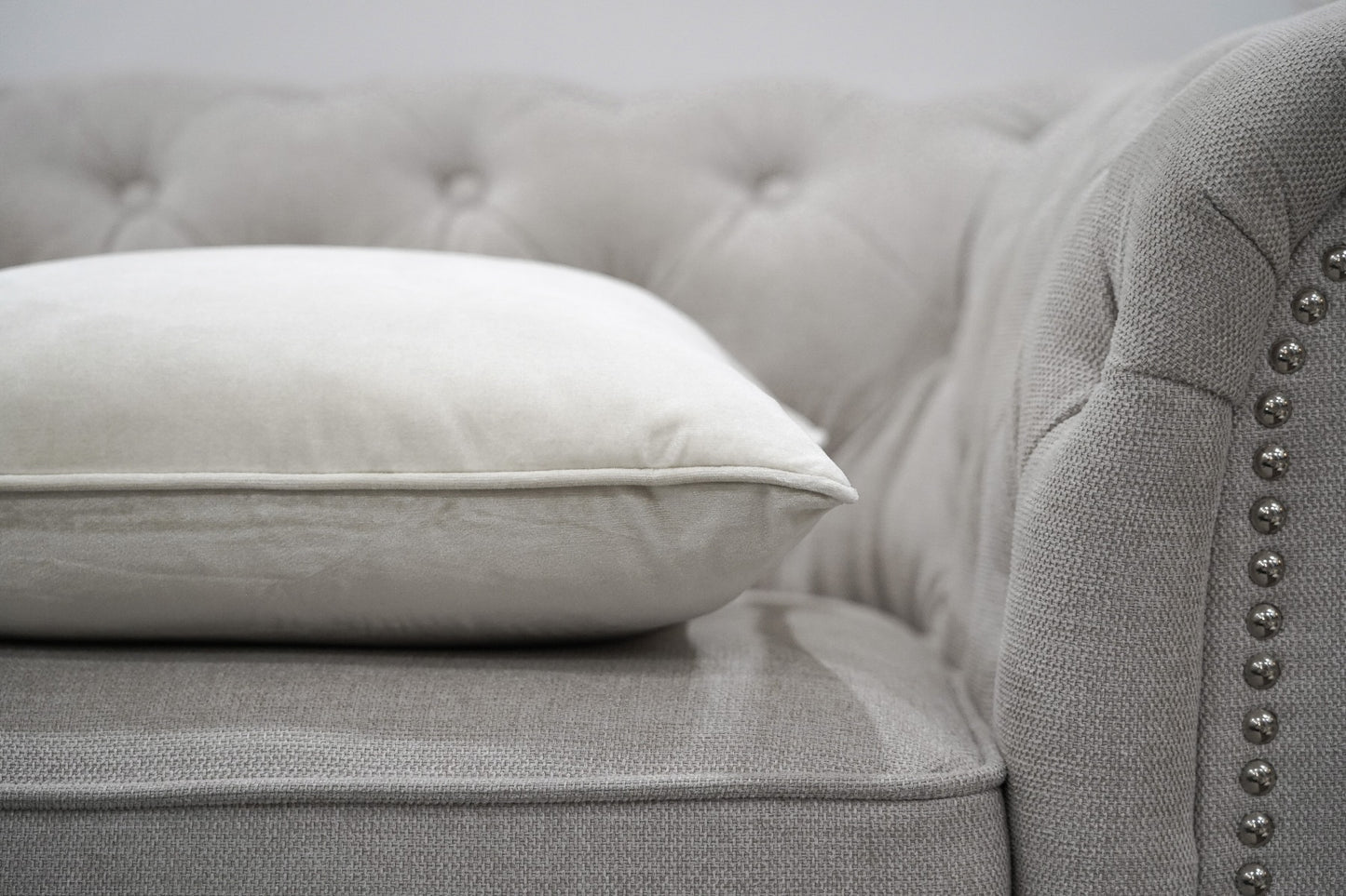 Porcelain Velvet Cushion