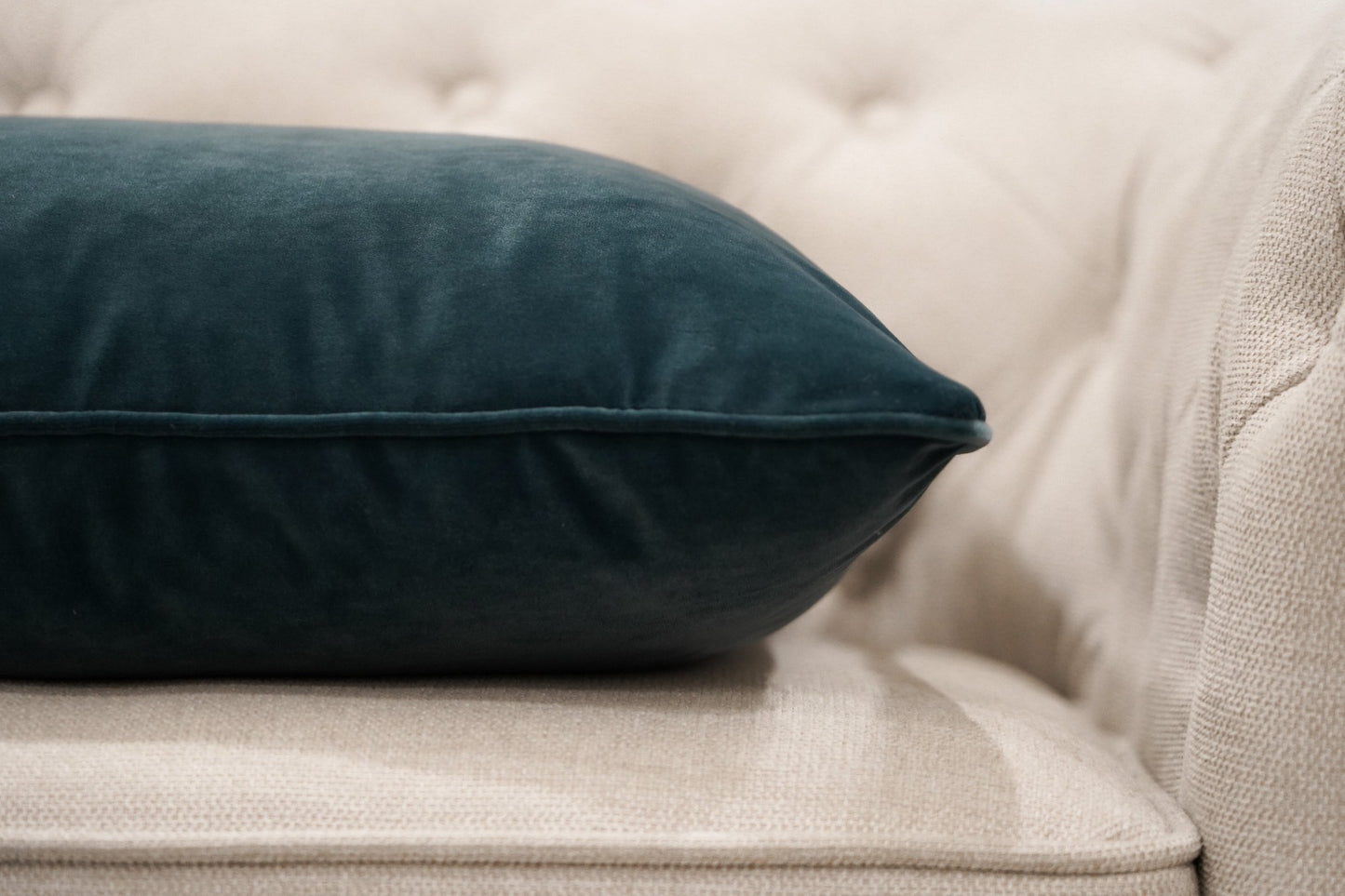 Aegean Velvet Cushion