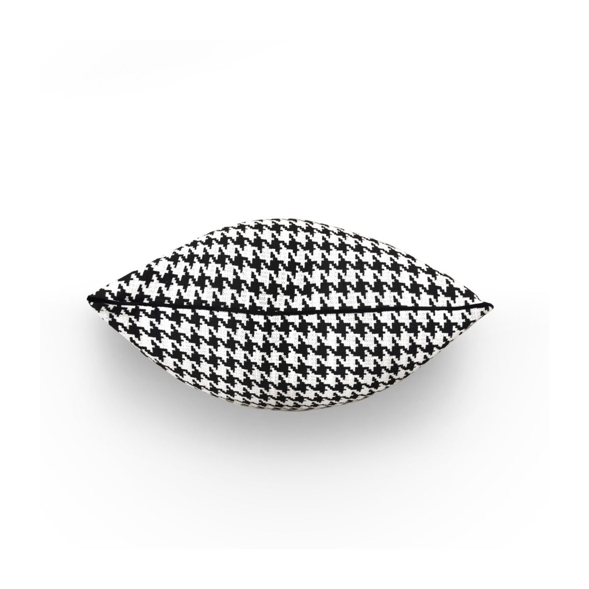 Obsidian Houndstooth Cushion