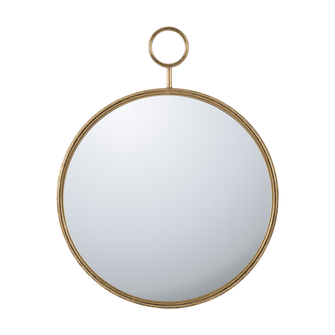 Gold-Framed Mirror Wall Decor 82cm