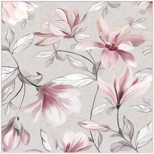 Lily Magnolia Framed Canvas