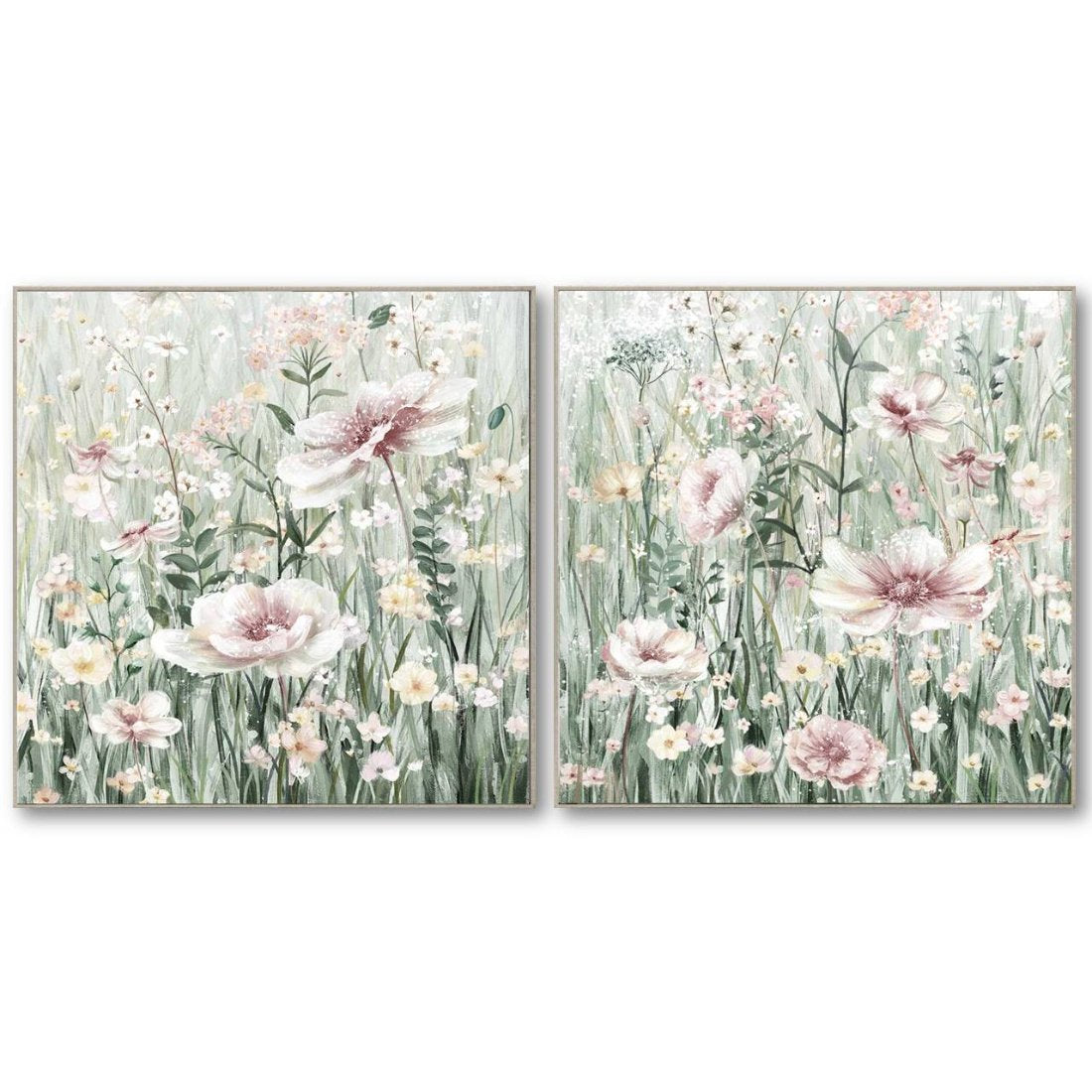 Framed Canvas Spring Blooming