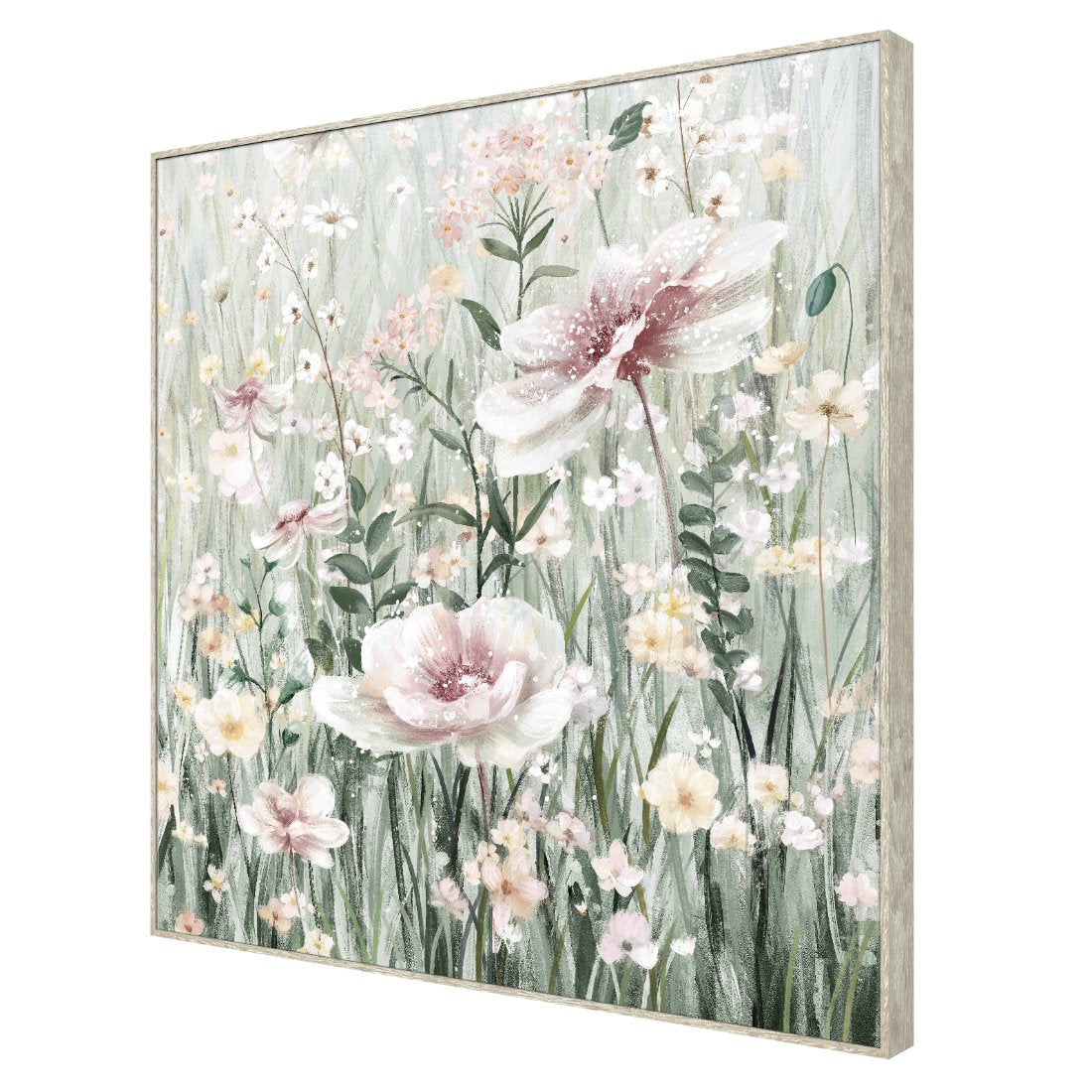 Framed Canvas Spring Blooming