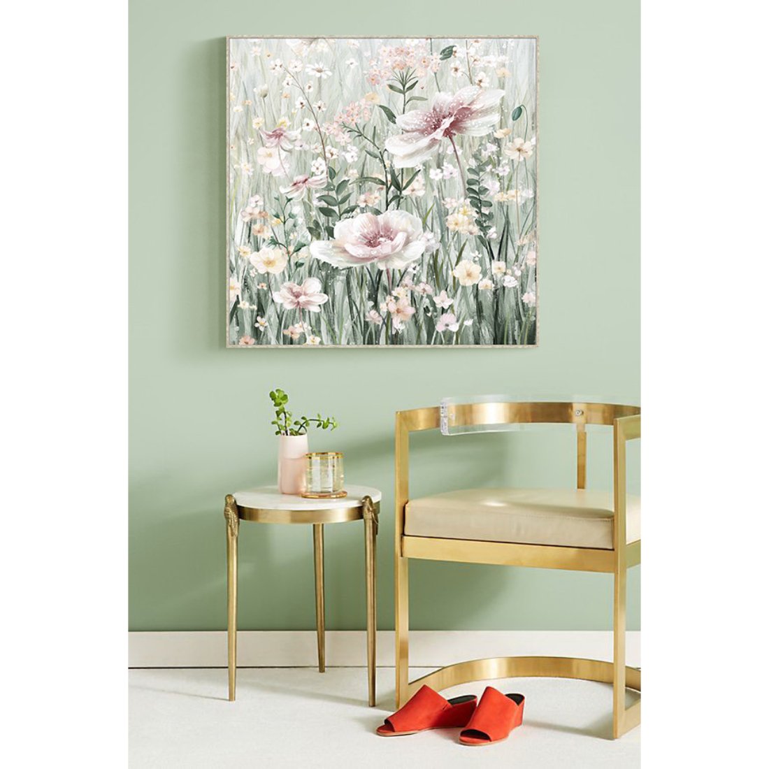 Framed Canvas Spring Blooming