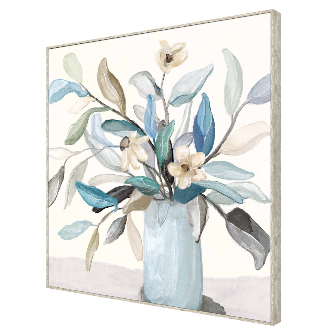 Belle Floral Framed Canvas